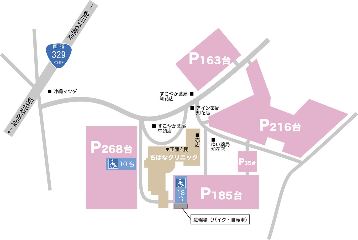 敷地図（駐車場）